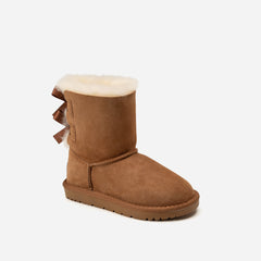 Kids 2 Ribbon Boots (Water Resistant)