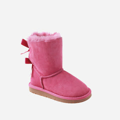 Kids 2 Ribbon Boots (Water Resistant)