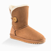 Classic Short Button Boots (Water Resistant)