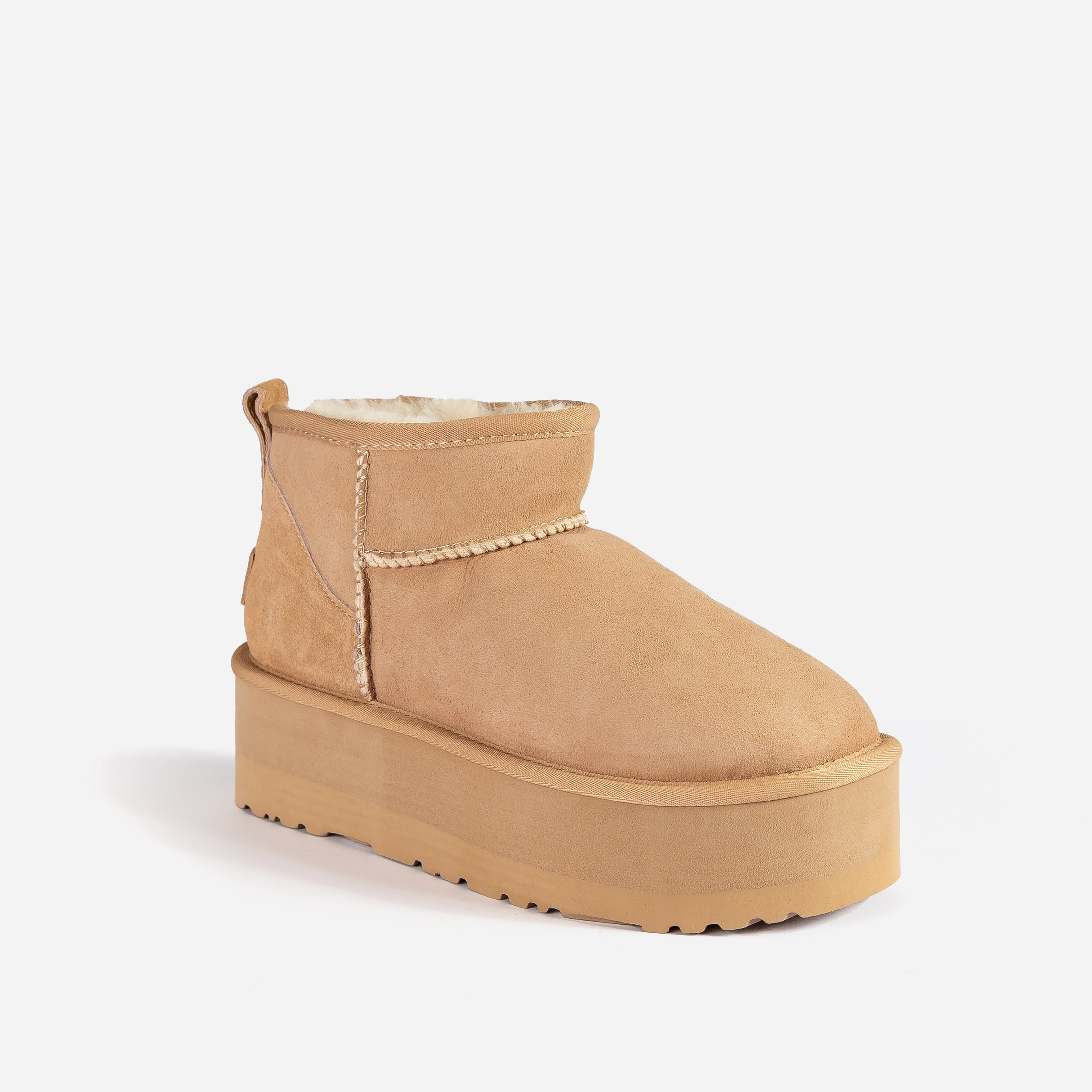 Classic Platform Ultra Mini Boots (5CM)