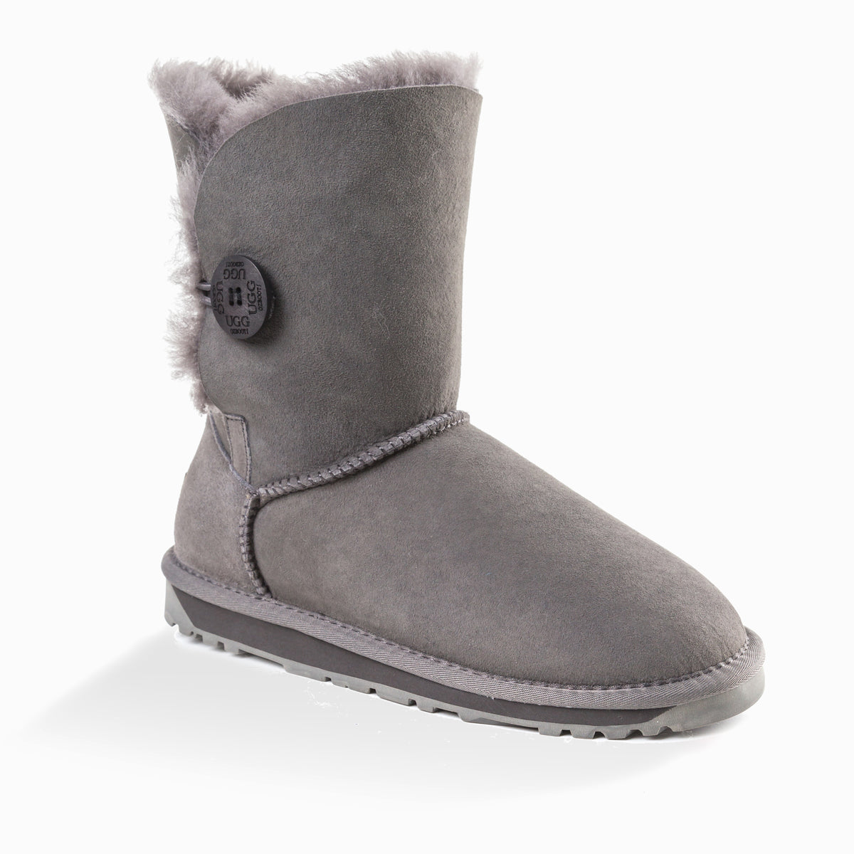 Classic Short Button Boots (Water Resistant)