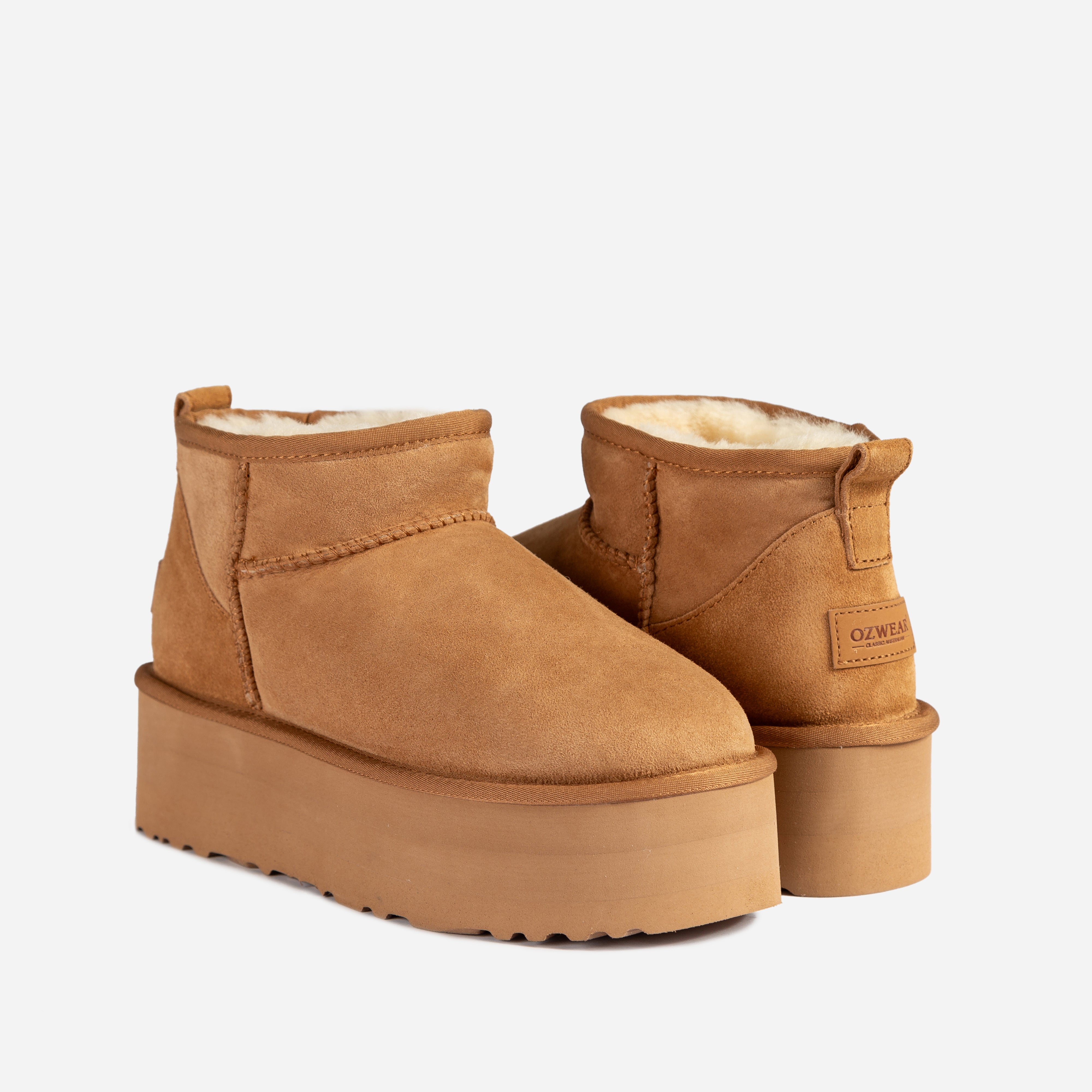 Classic Platform Ultra Mini Boots (5CM)